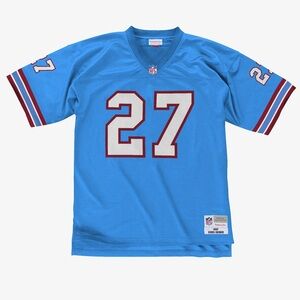 Mitchell & Ness Men’s Throwback 1997 Eddie George Light Blue Oilers Jersey L